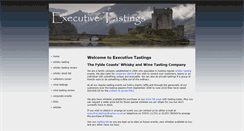 Desktop Screenshot of executive-tastings.co.uk