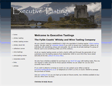 Tablet Screenshot of executive-tastings.co.uk